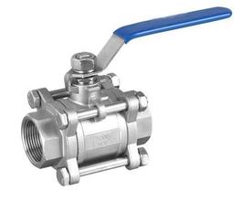 THREE PIECE BALL VALVE